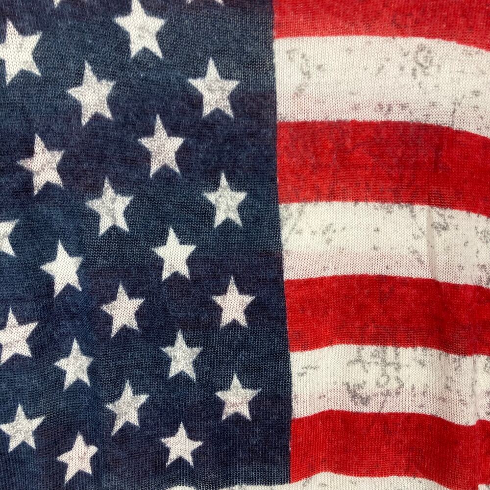NWOT ROCK & REPUBLIC Sweater XL American USA Flag Crewneck Long Sleeve Acrylic - Picture 6 of 11